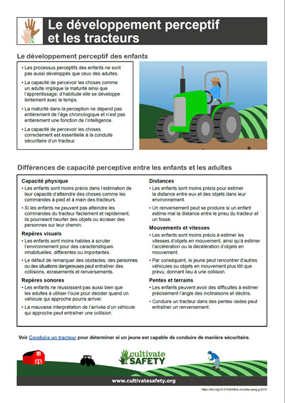 Click here to open the Perceptual Development and Tractors PDF in French.