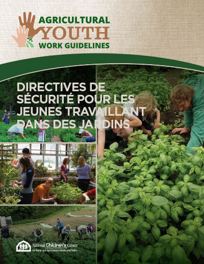 Click here to open Youth Working in Gardens PDF in French.