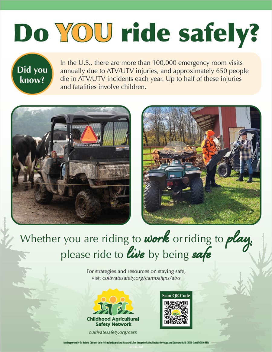 “I Didn’t Know” ATV Campaign Cultivate Safety